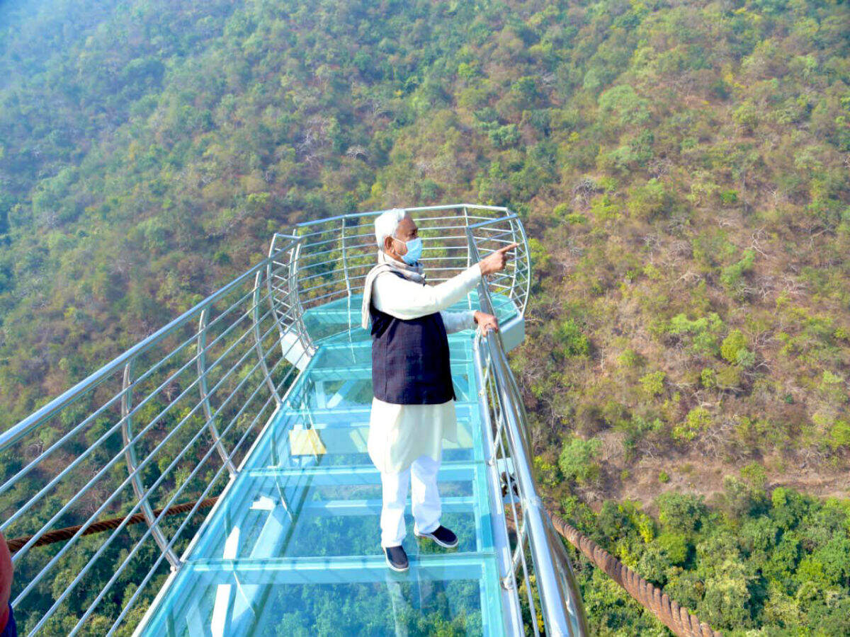 Rajgir in Bihar now has a 200-ft glass bridge, set to open on New Year Rajgir in Bihar now has a 200-ft glass bridge, set to open on New Year