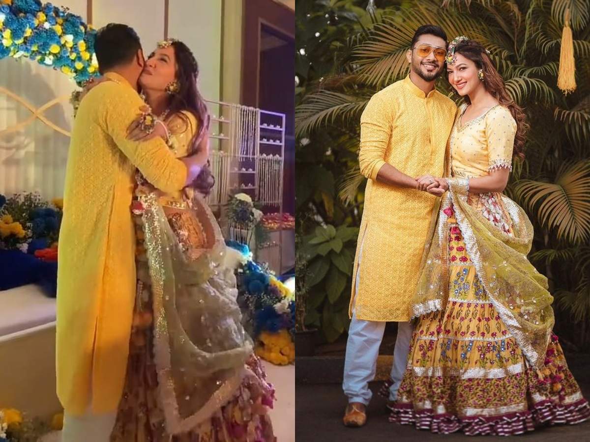 Soon-to-be married Gauahar Khan and Zaid Darbar look radiant in ...