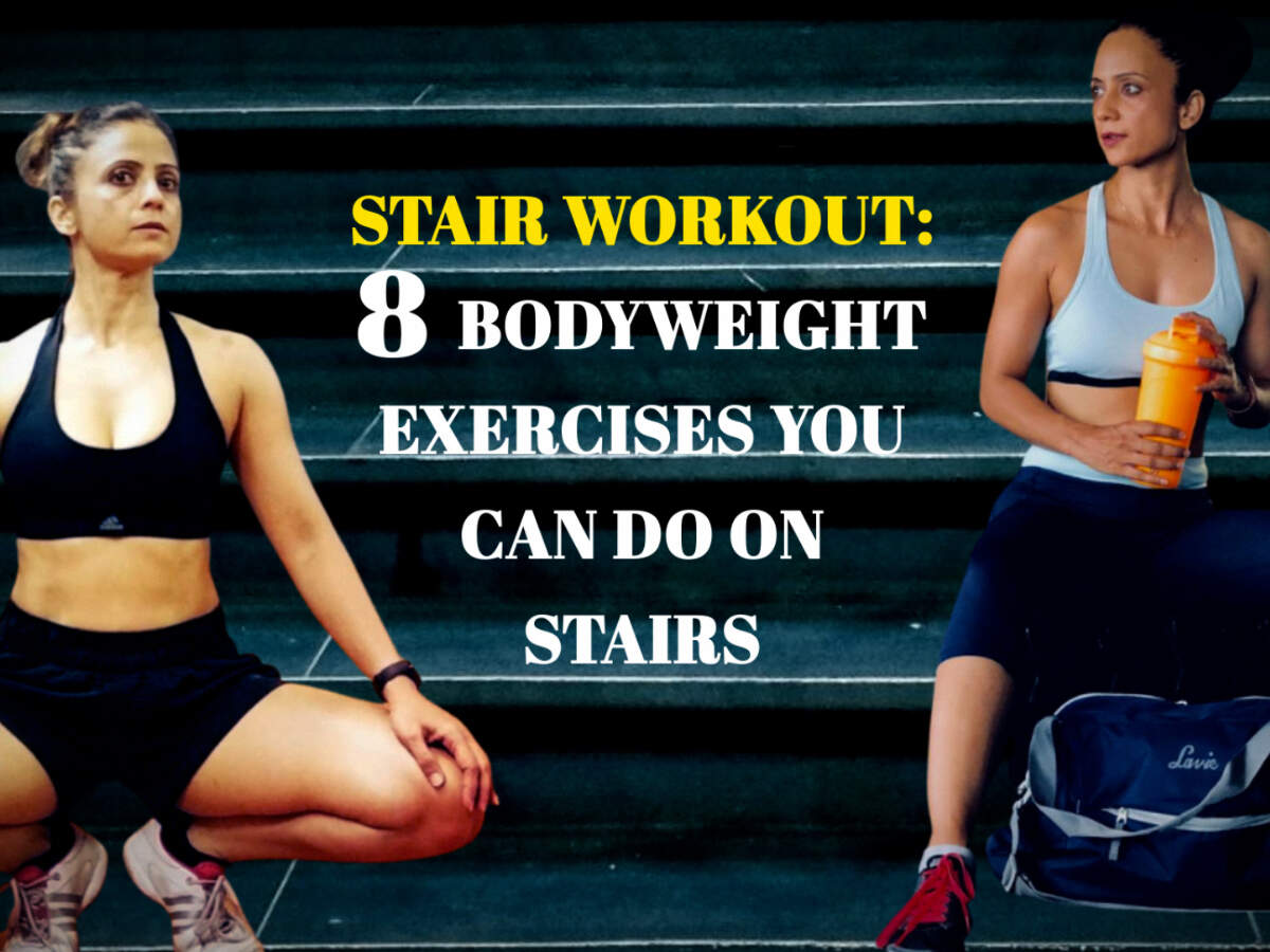 Stair workout: 8 bodyweight exercises you can do on stairs