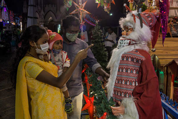 These pictures show how Indians are celebrating Christmas