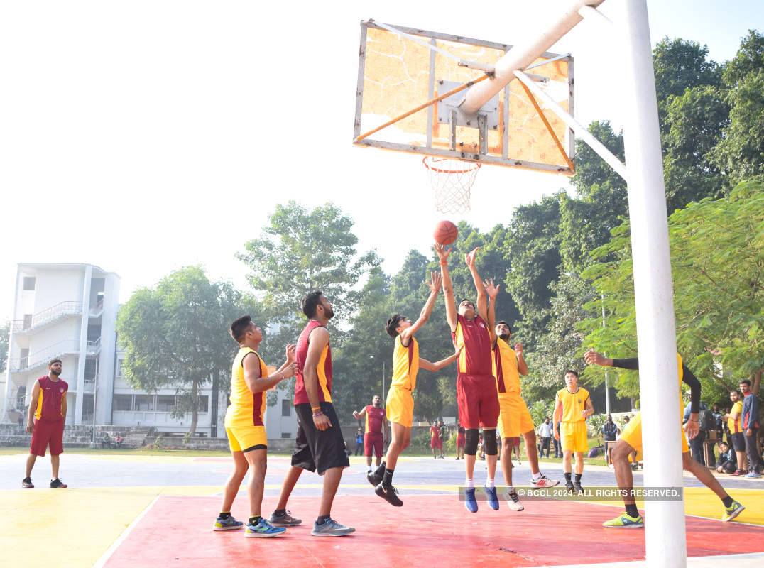 A memorable basketball match at the LU court