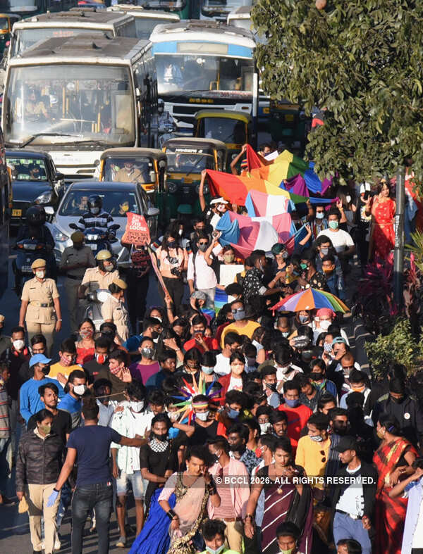 LGBTQ community organises 'Namma Pride March' in Bengaluru The Etimes