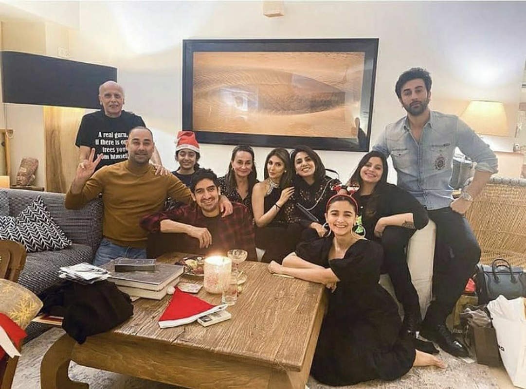 Ranbir Kapoor and Alia Bhatt bring their families together to celebrate Christmas