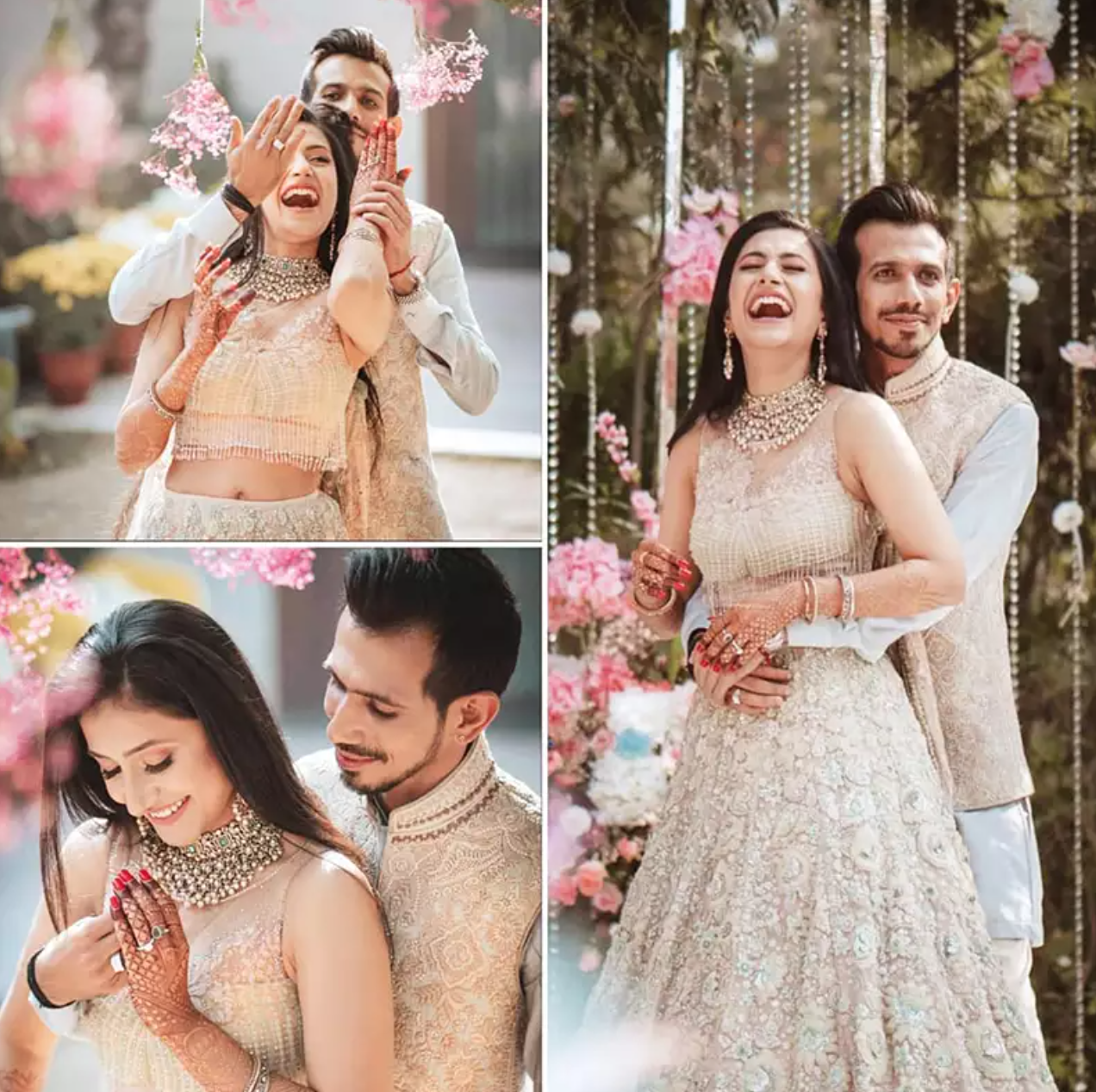 Dreamy wedding pictures of sports stars