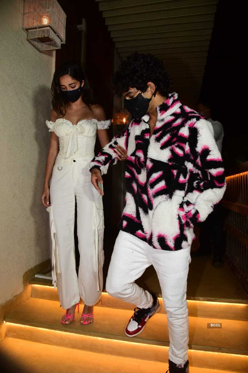 Photos: Ananya Pandey and Ishaan Khattar leave Deepika Padukone's birthday  bash - Latest Breaking News Updates