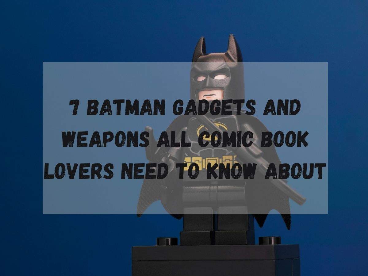 Batman and weapons comic book lovers need to know about The Times of India