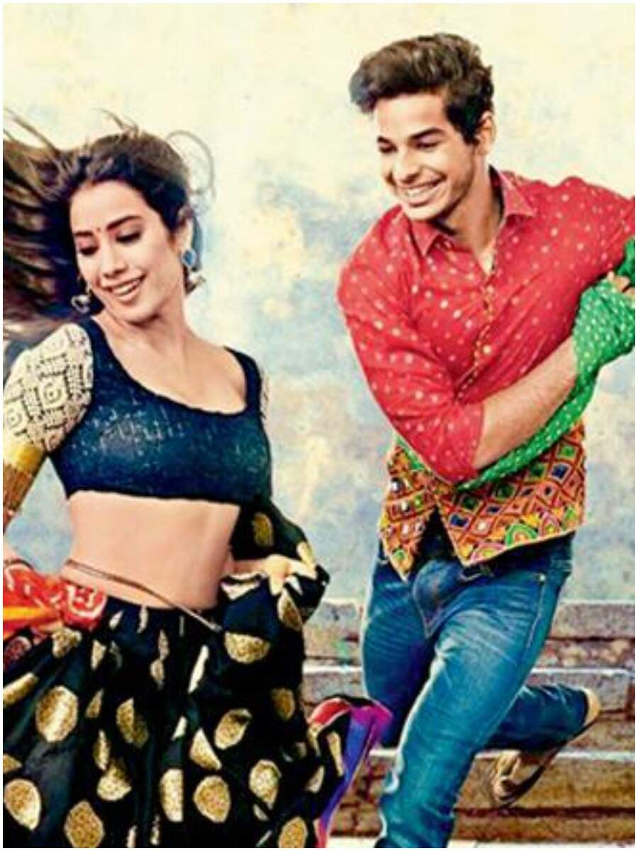 Janhvi Kapoor and Ishaan Khatter in Zingaat