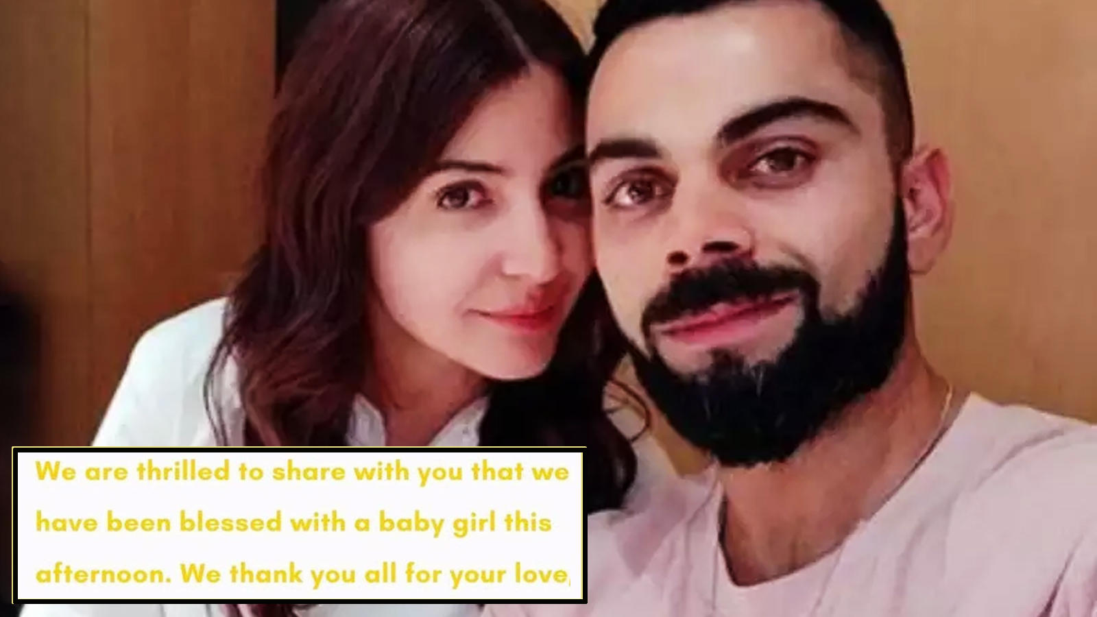 Anushka Sharma And Virat Kohli Blessed With A Baby Girl Feeling Beyond Blessed To Start This New Chapter Of Our Lives Hindi Movie News Times Of India