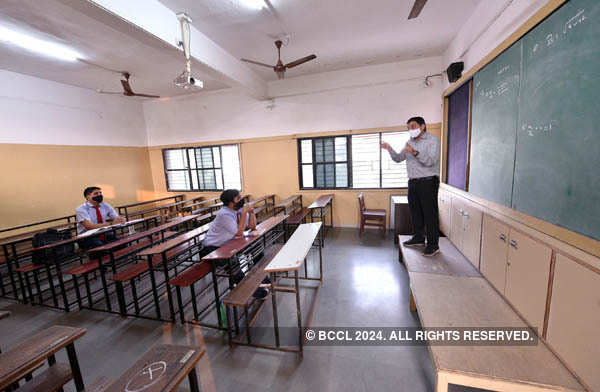 Coronavirus: Schools, colleges reopen in Gujarat