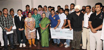 Felicitation of Sportspersons