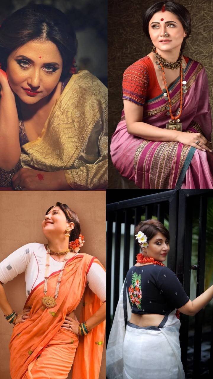 10 stunning Bengali celebrity saree looks