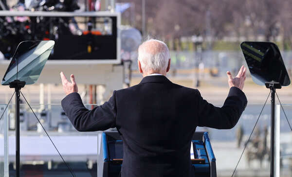 Joe Biden의 취임식 최고의 사진