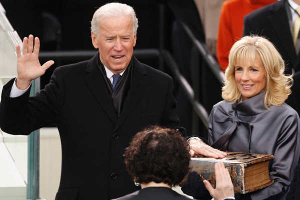 Best pictures from Joe Biden's inauguration ceremony