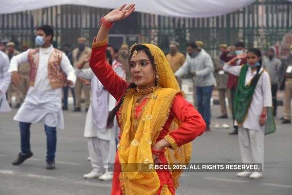 Rehearsals in full swing for Republic Day parade