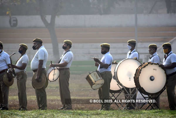 Rehearsals in full swing for Republic Day parade