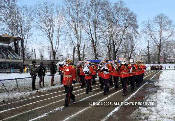 Rehearsals in full swing for Republic Day parade