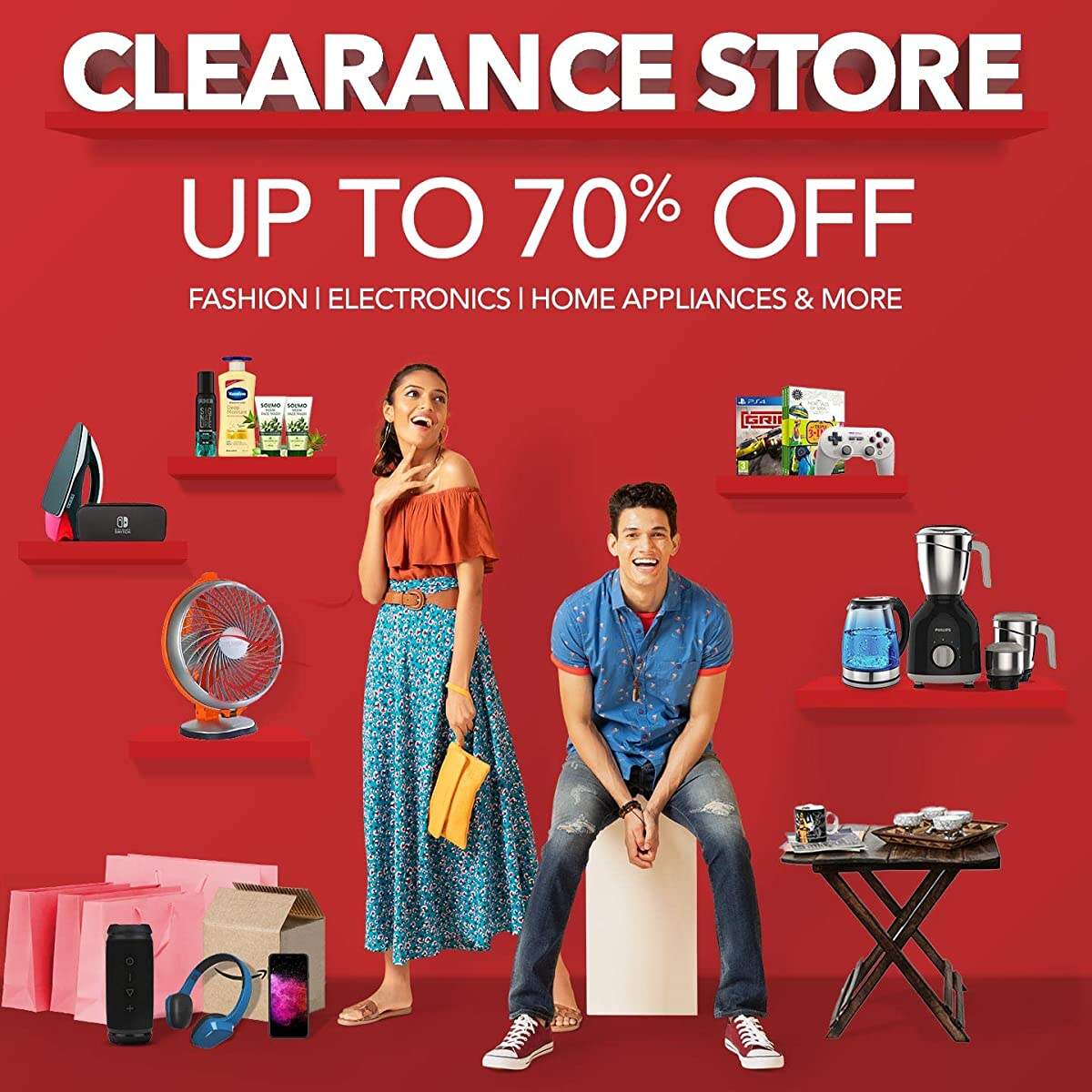 Amazon Clearance Store sale - Upto 70% off
