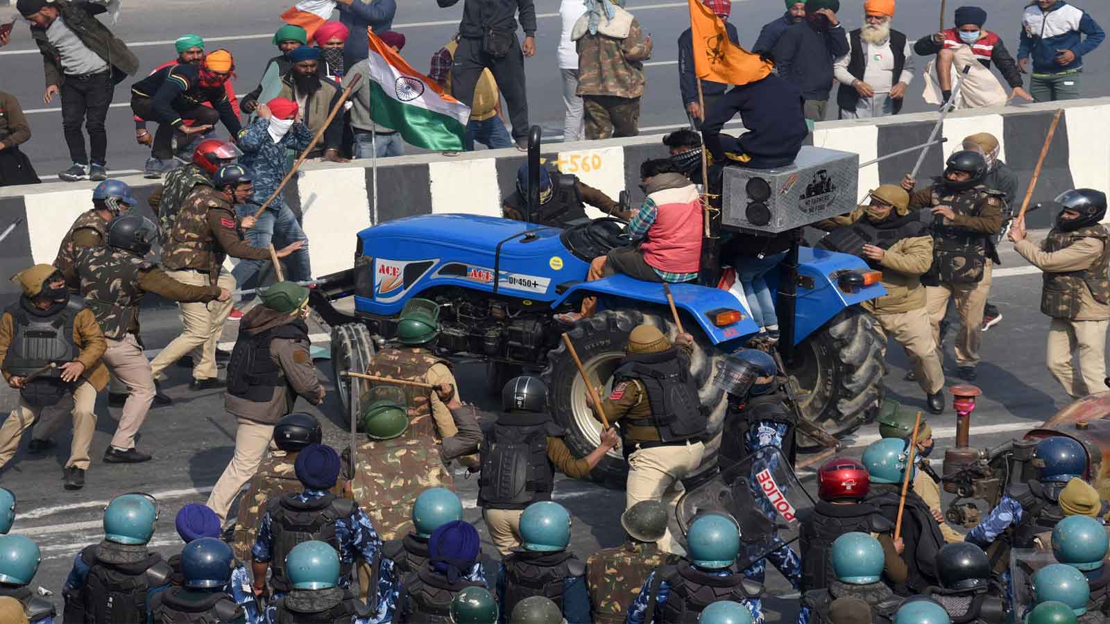 Tractor Rally Violence: Delhi Police Register FIR Against Farmer Leaders