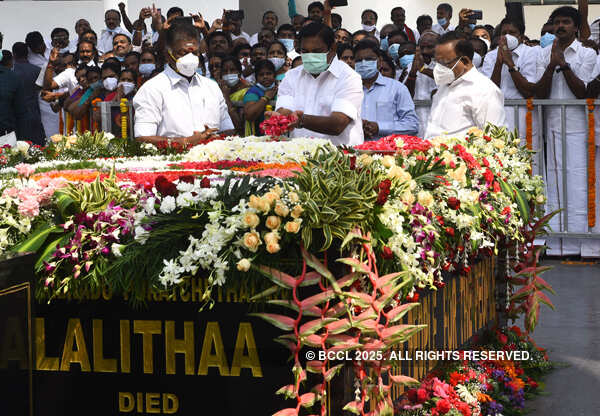Jayalalithaa memorial inaugurated in Tamil Nadu