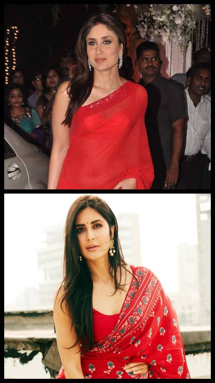 Actresses who stunned in a red saree