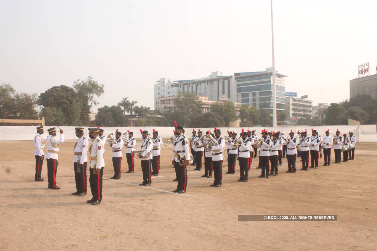 Republic Day celebrated at Kasturchand Park