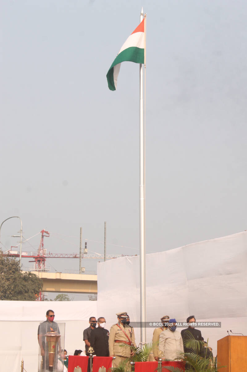 Republic Day celebrated at Kasturchand Park