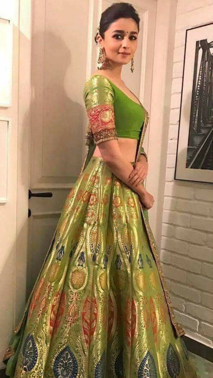 alia bhatt traditional look