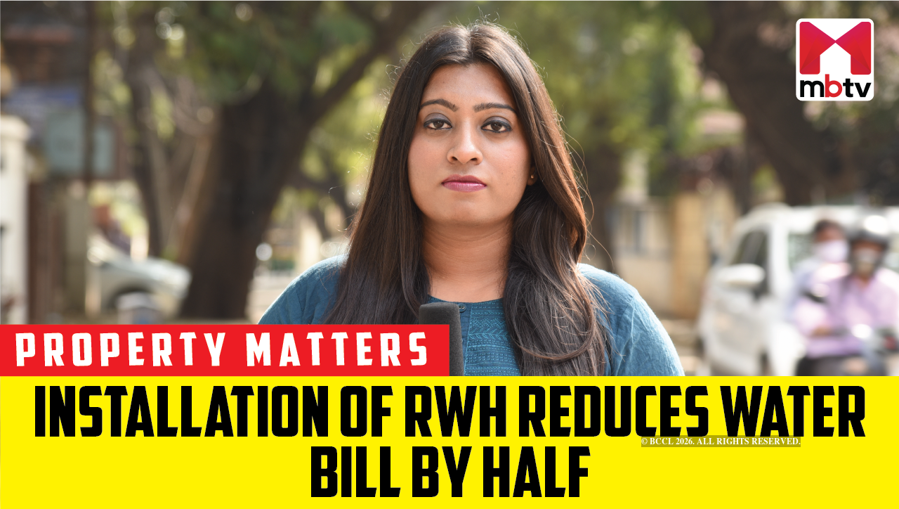 Installation of RWH reduces water bill by half