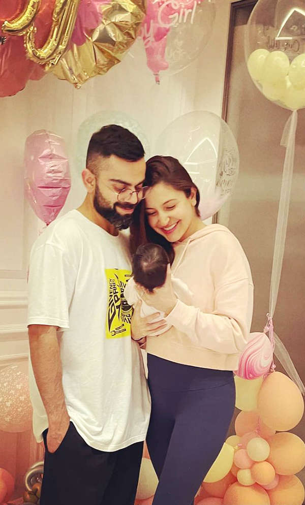 Anushka Sharma and Virat Kohli ring in New Year 2022 with bright smiles, share photos from their celebrations
