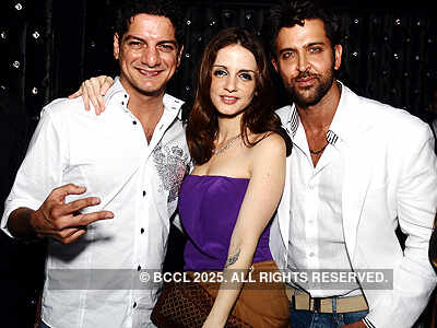 Hrithik, Suzzane & Aqeel