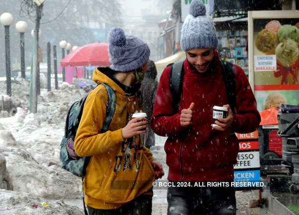 Kashmir valley receives fresh snowfall