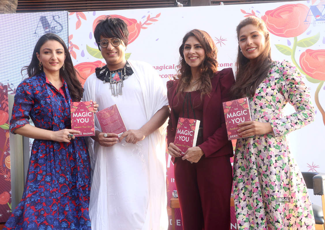Soha Ali Khan attends Deepa Rajani's book launch