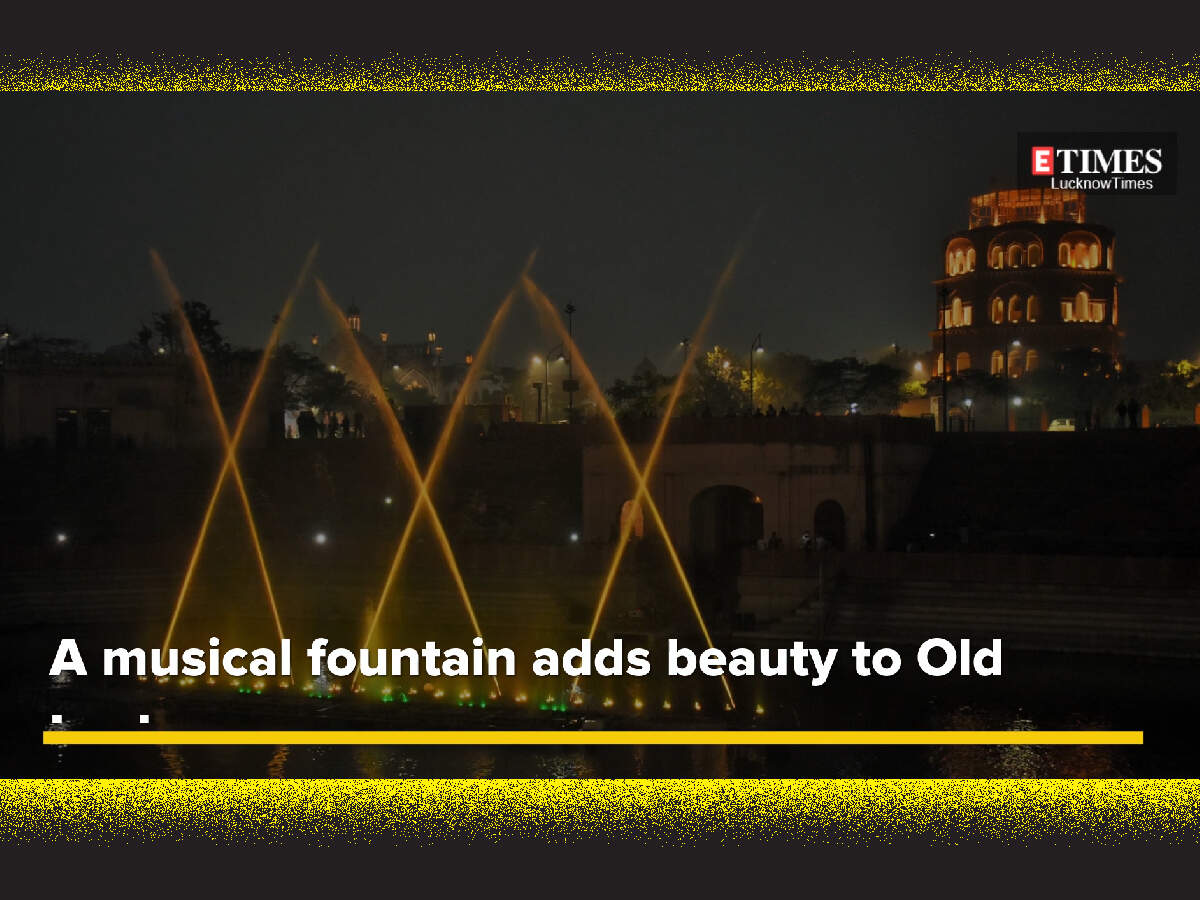 A Musical Fountain Adds Beauty To Old Lucknow