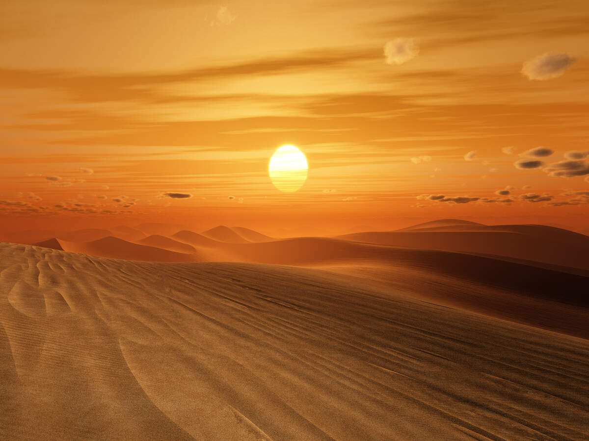 Dust from Sahara turns European landscape into Martian orange Dust from Sahara turns European landscape into Martian orange