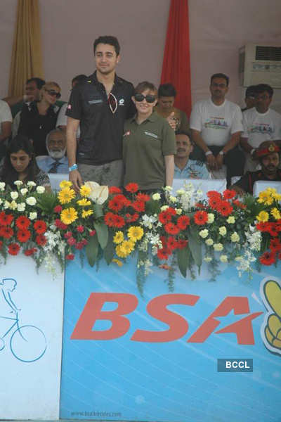 Celebs at BSA Cyclothon