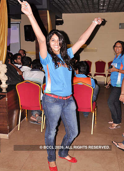 Manoj Sharma 's cricket match celebration party