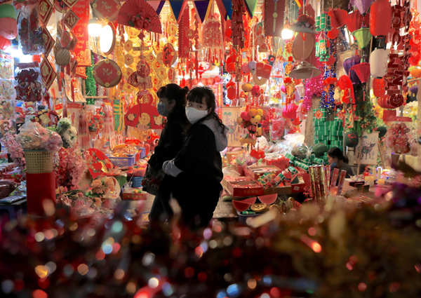 Lunar New Year celebrated amid pandemic