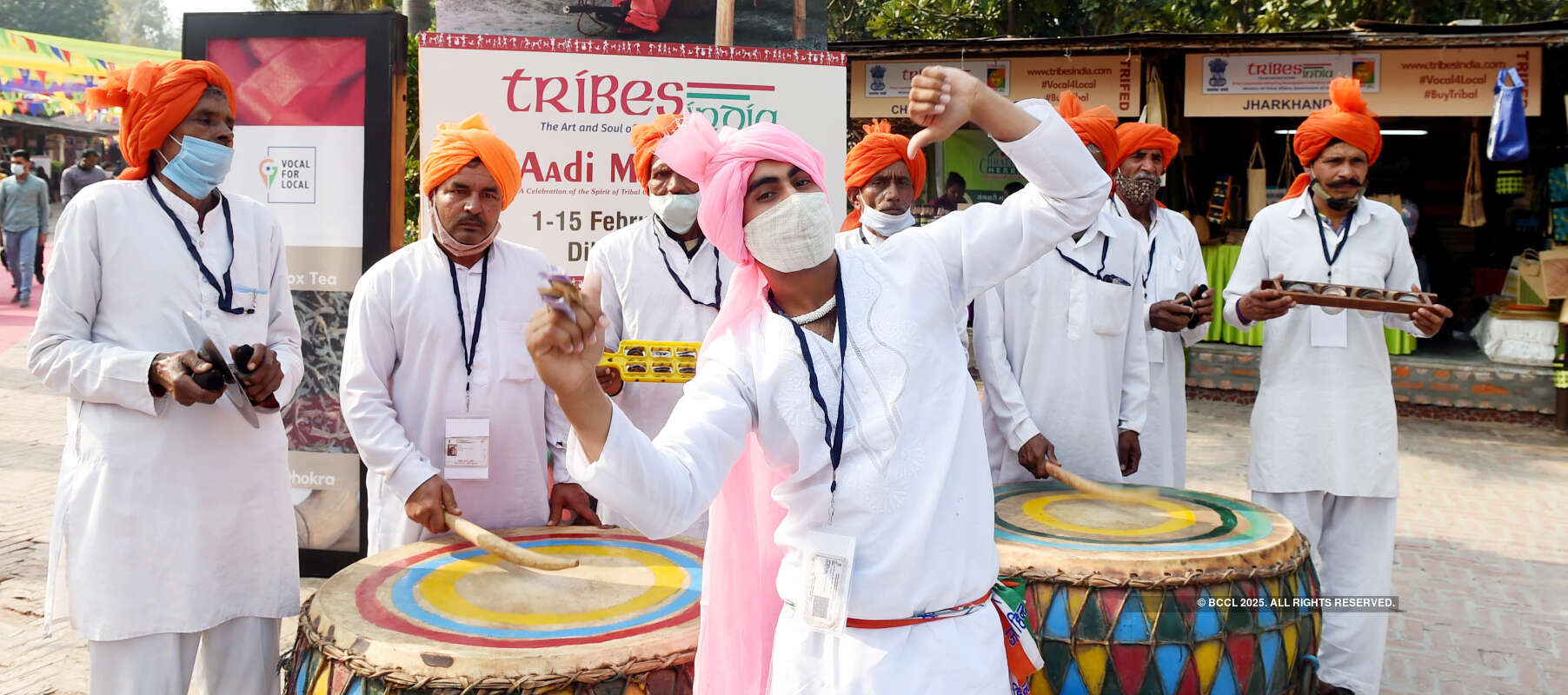 Delhiites attend Tribal fest at Dilli Haat