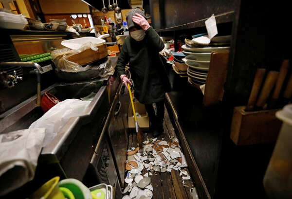 Strong 7.3-quake rattles east Japan