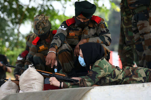 Women officers of Afghan National Army train in Chennai