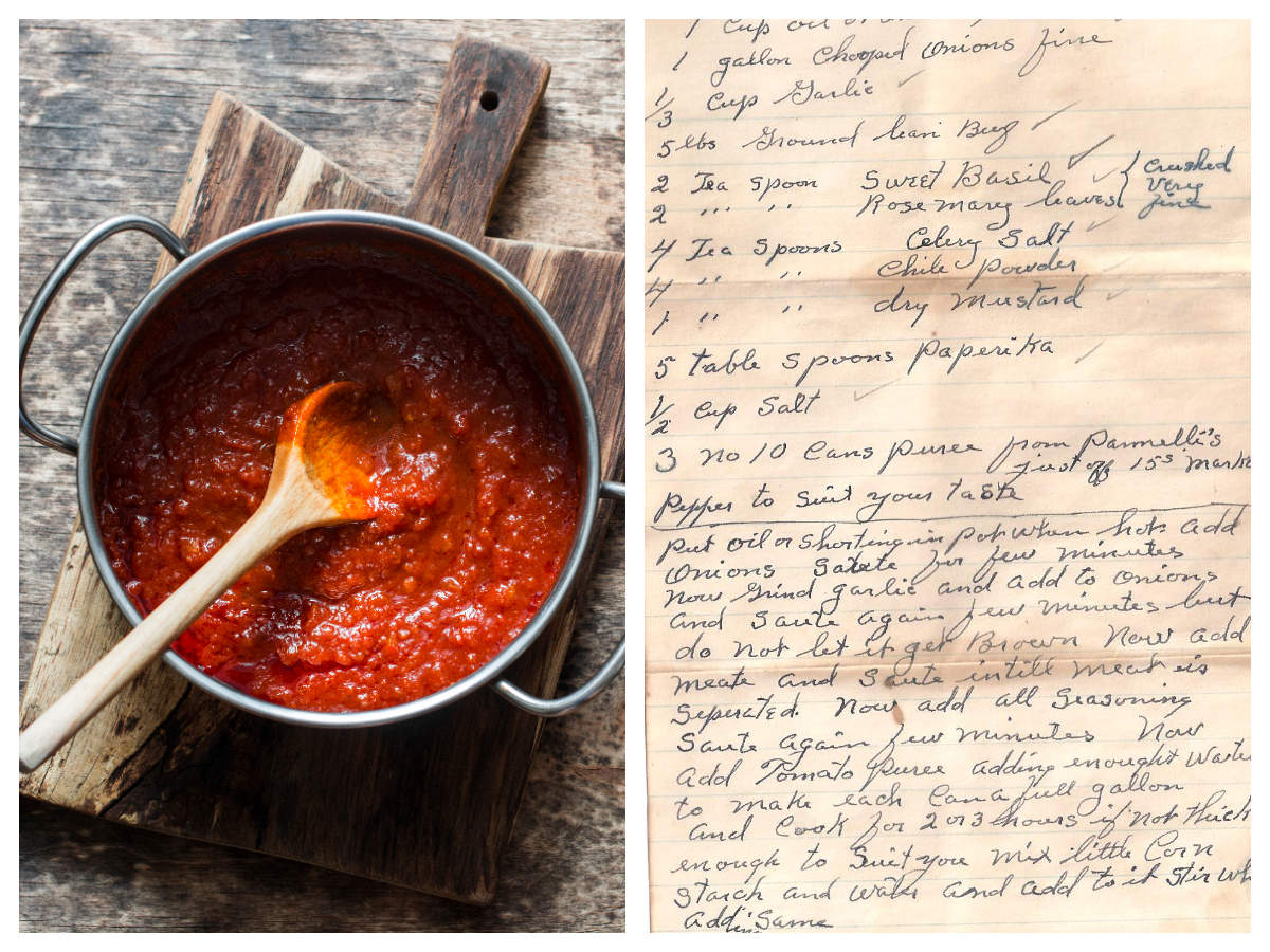 This 74-year-old pasta sauce recipe sounds incredibly delicious | The Times  of India