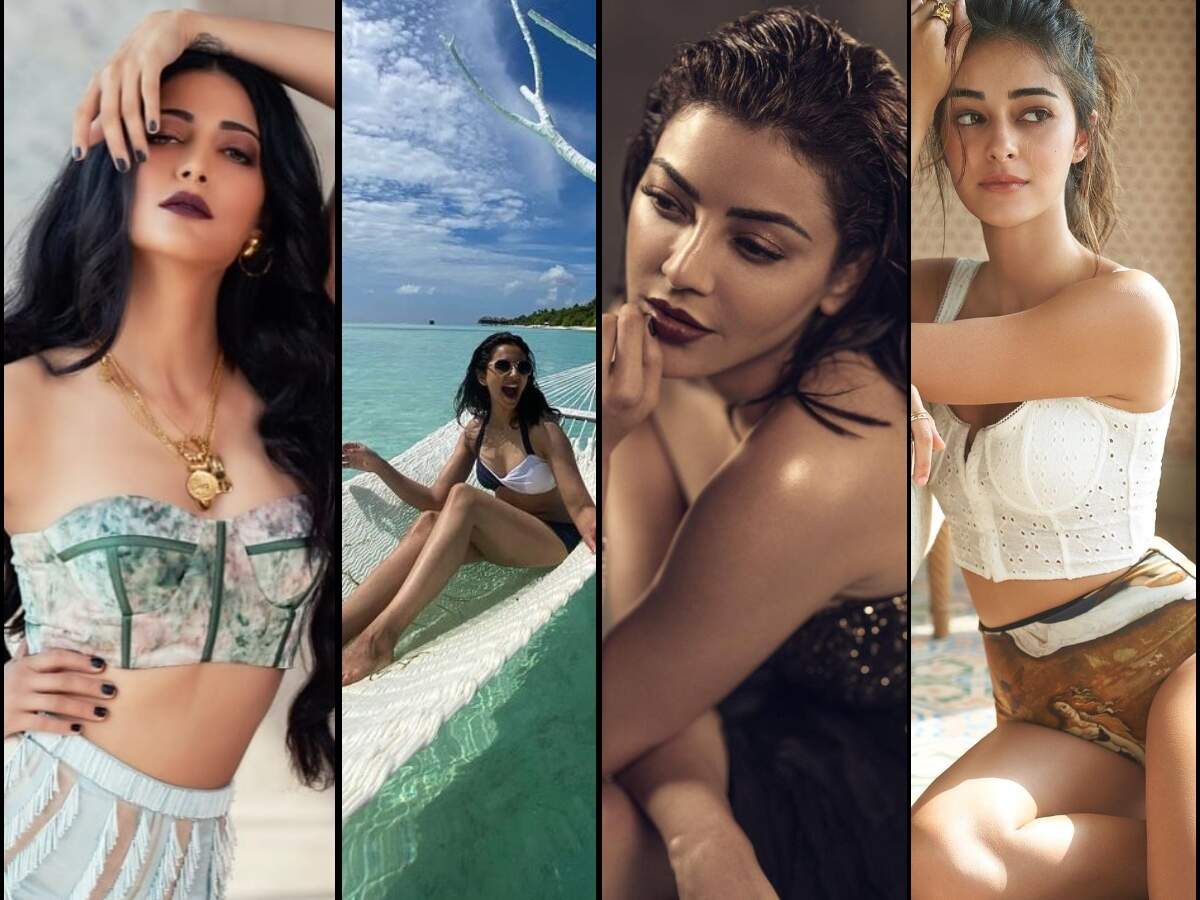 Pics of the Week Kajal Aggarwals bronze makeup to Rakul Preet Singhs bikini The Times of India Foto bild