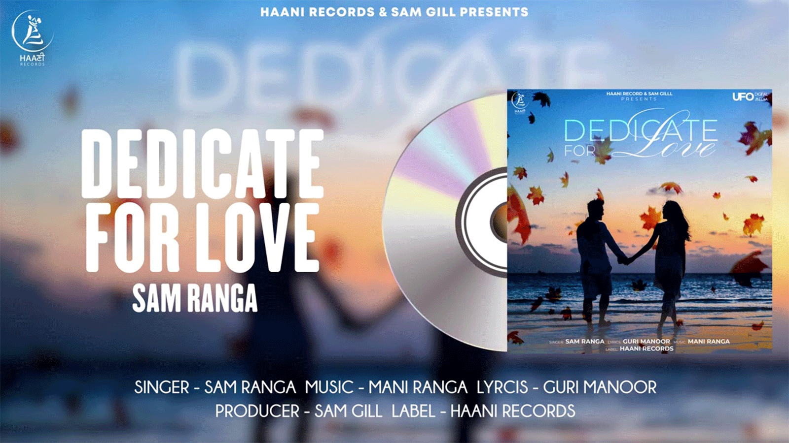 Watch Latest 2021 Punjabi Song 'Dedicate For Love' Sung By Sam Ranga