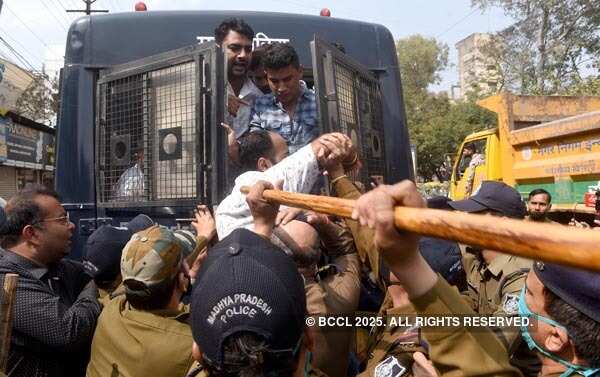 Protest against rising fuel prices