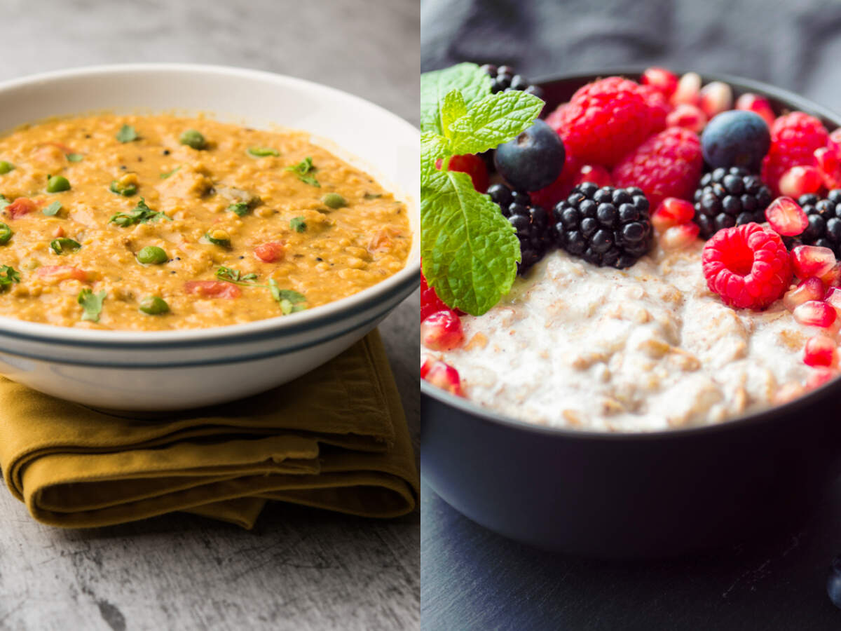 Vegetable oats versus milky oats: What’s better for weight loss? - Times of India