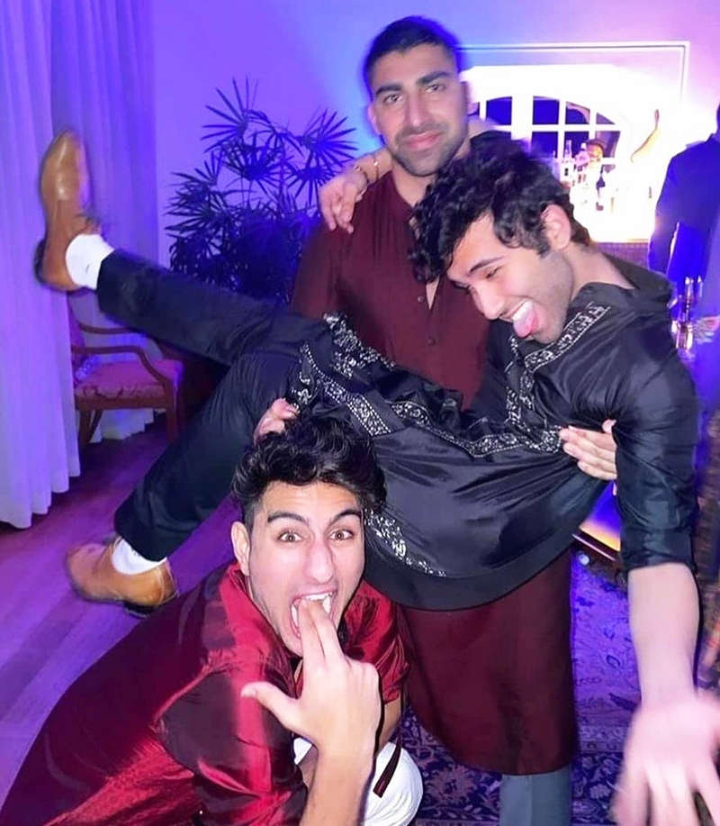 Ibrahim Ali Khan looks dapper in these unseen pictures from a friend's wedding
