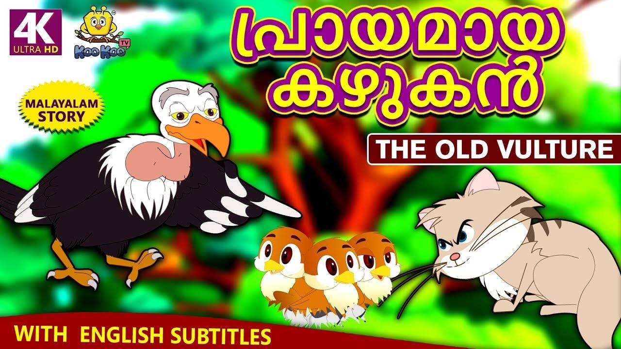 Popular Kids Song and Malayalam Nursery Story 'The Old Vulture - പ്രായമായ  കഴുകൻ' for Kids - Check out Children's Nursery Rhymes, Baby Songs, Fairy  Tales In Malayalam | Entertainment - Times of India Videos