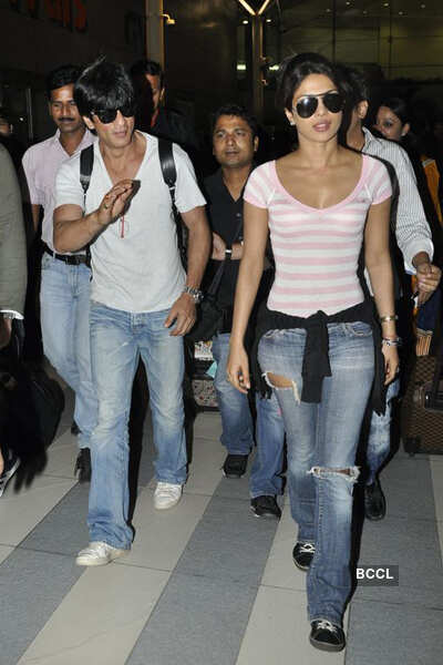 Celebs at airport