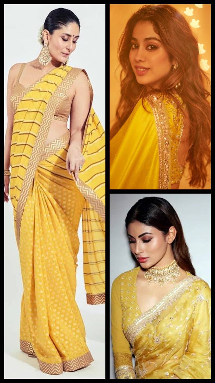 Pretty In Yellow Saree