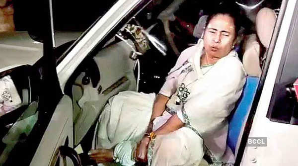 Mamata Banerjee injured in alleged Nandigram attack